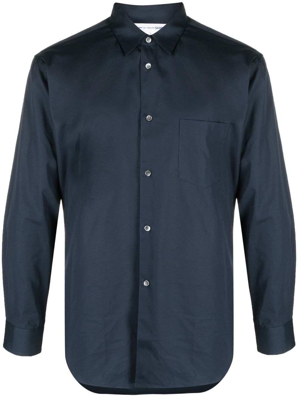 Comme Des Garçons Shirt 尖领衬衫 - 蓝色
