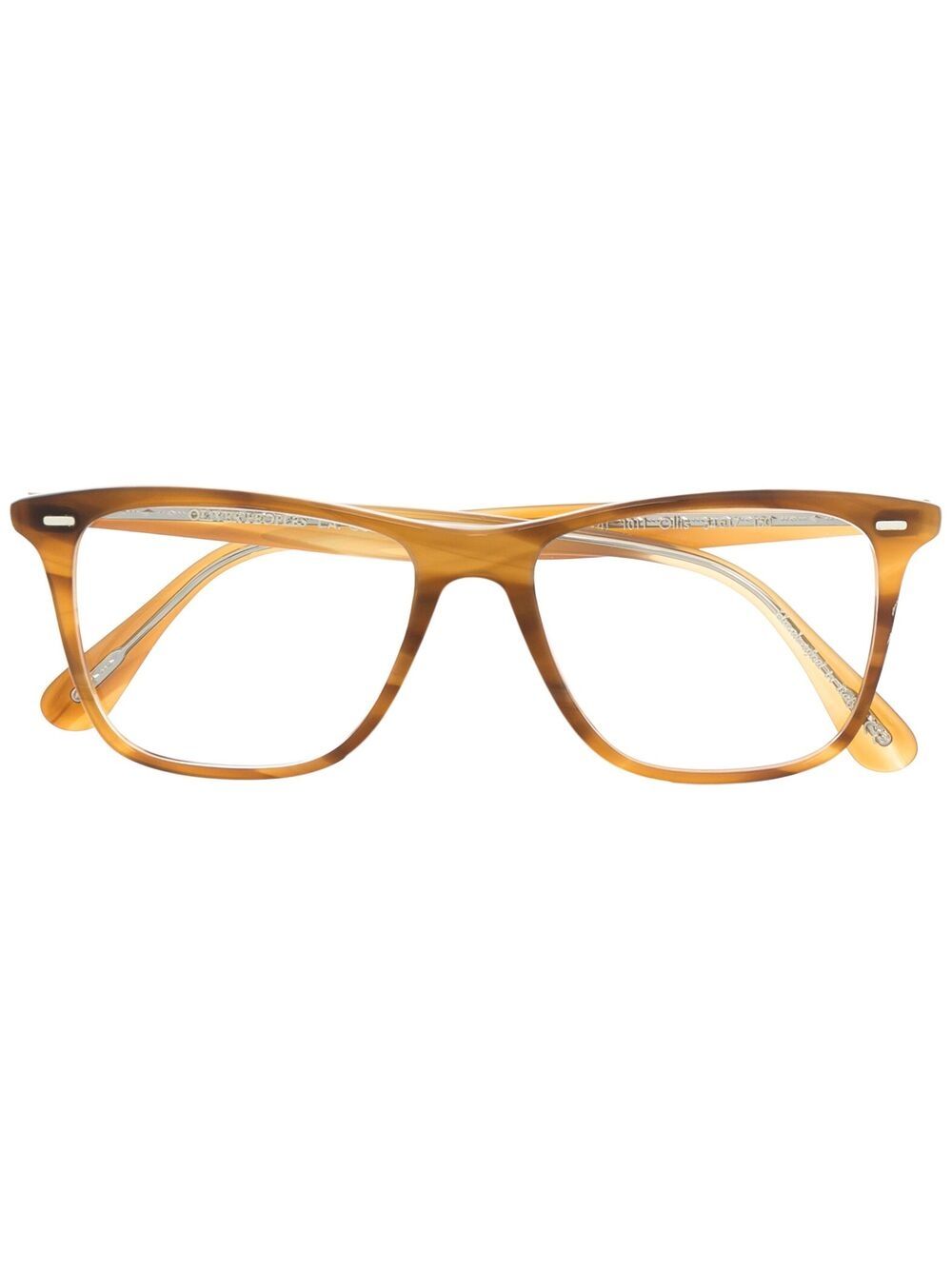 Oliver Peoples Ollis 眼镜 - 褐色