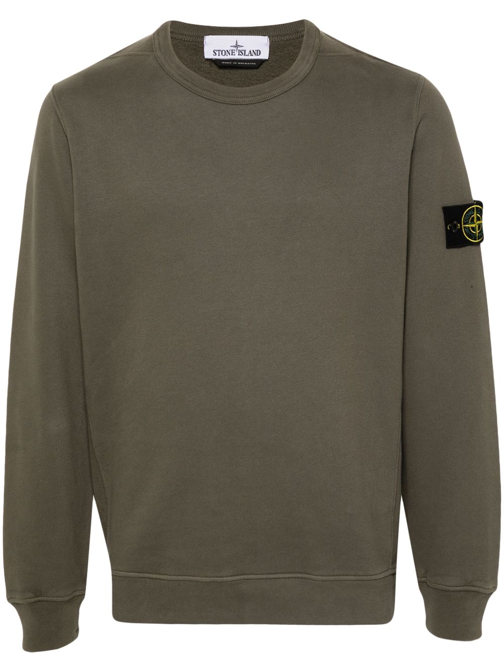 Stone Island 罗盘贴花卫衣 - 绿色