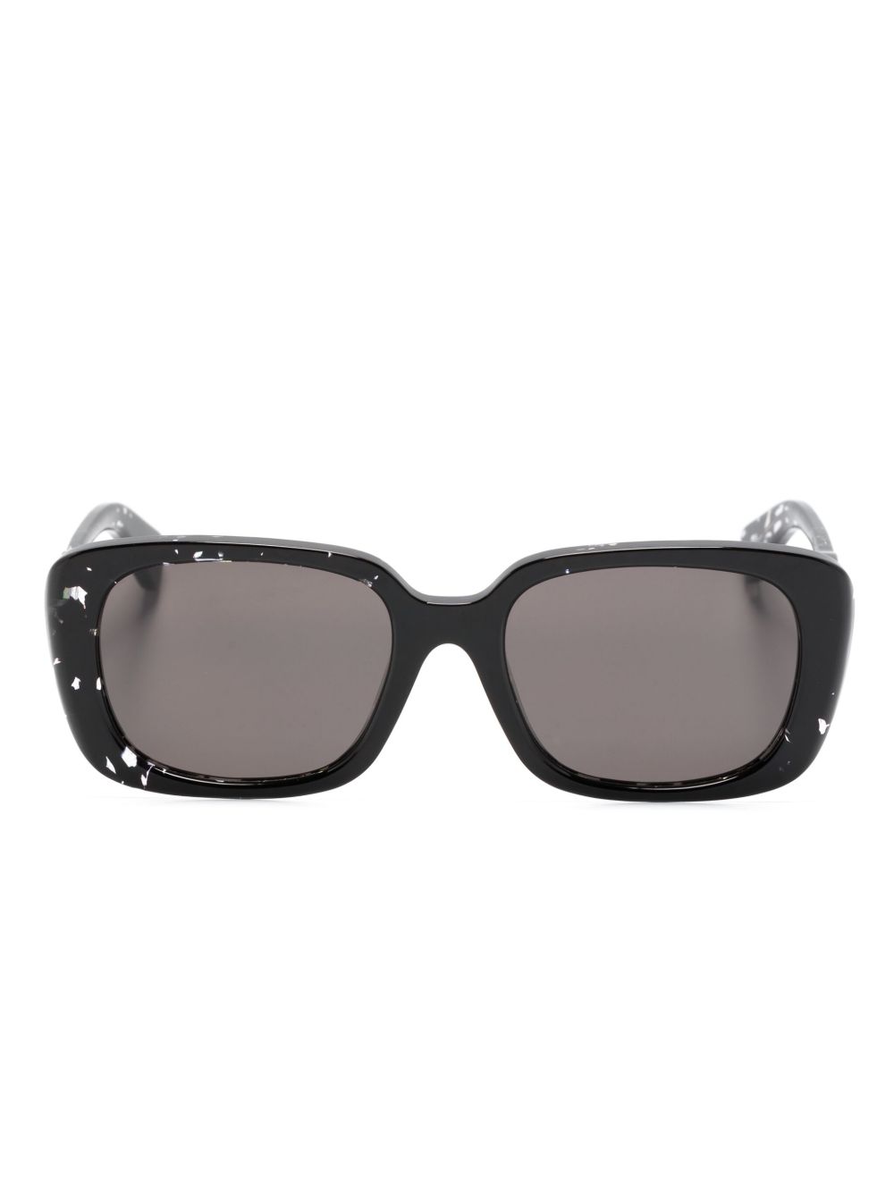 Chloé Eyewear Gayia 方框太阳眼镜 - 黑色