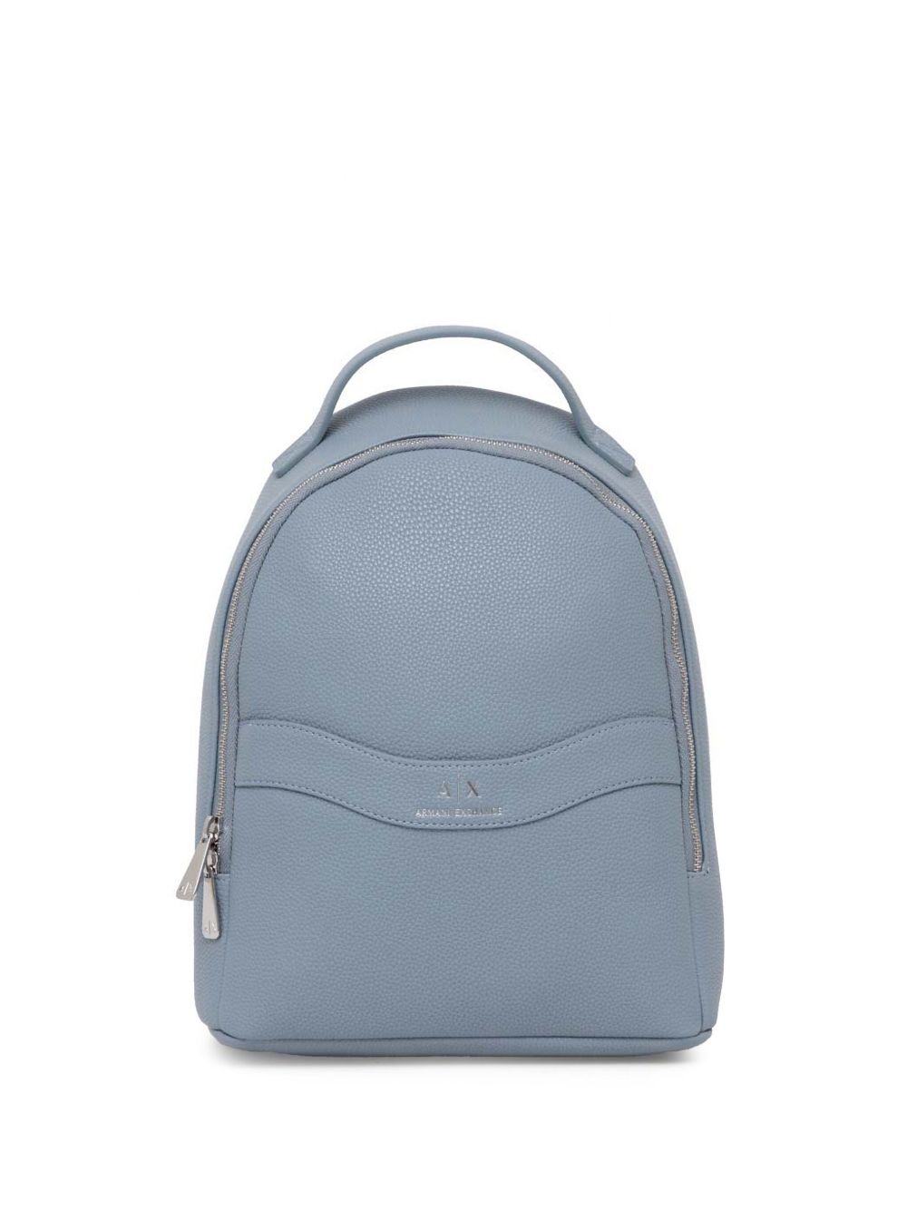 Armani Exchange 人造皮革双肩包 - 蓝色