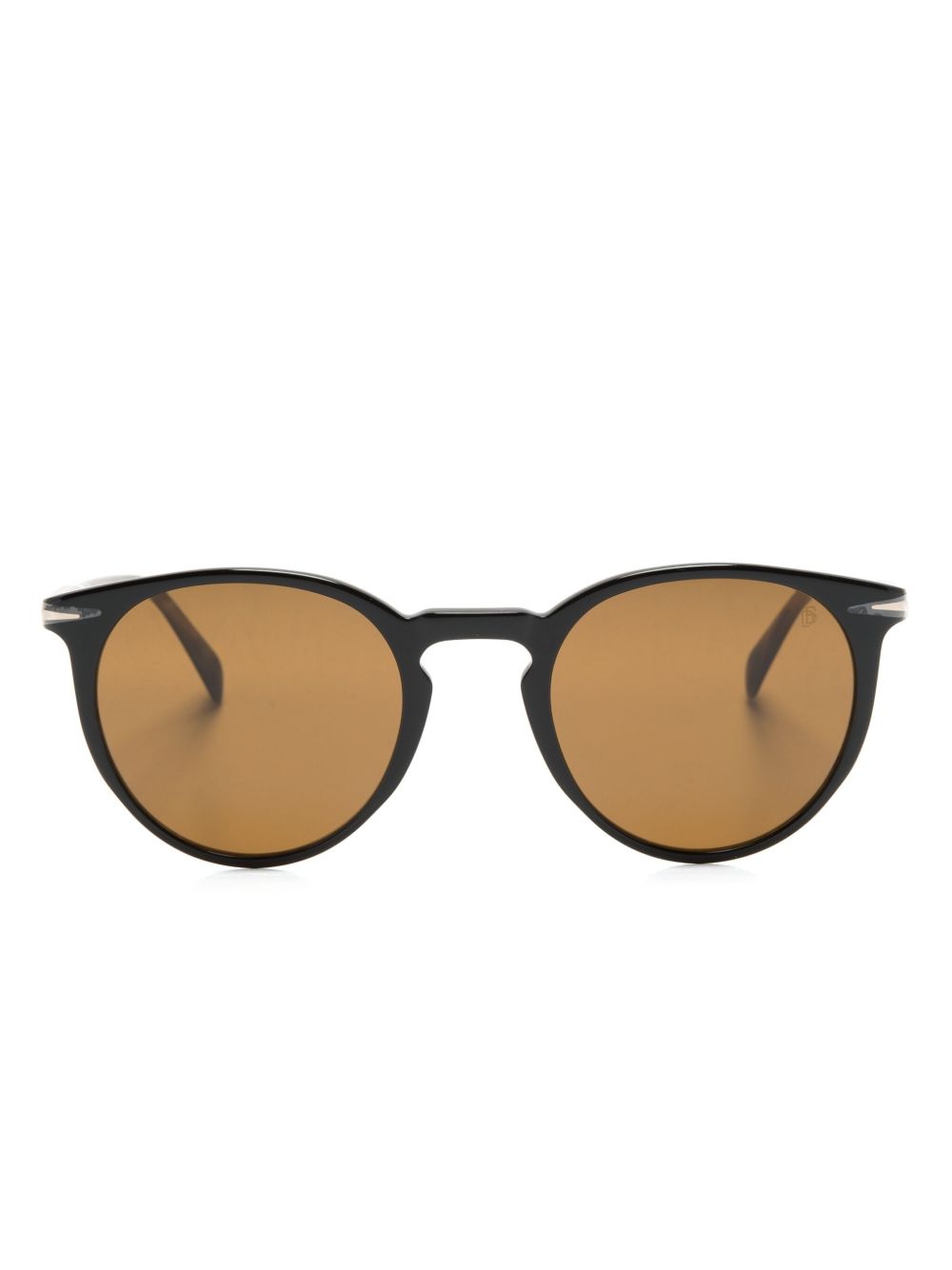 Eyewear by David Beckham DB 1139 圆框太阳眼镜 - 黑色