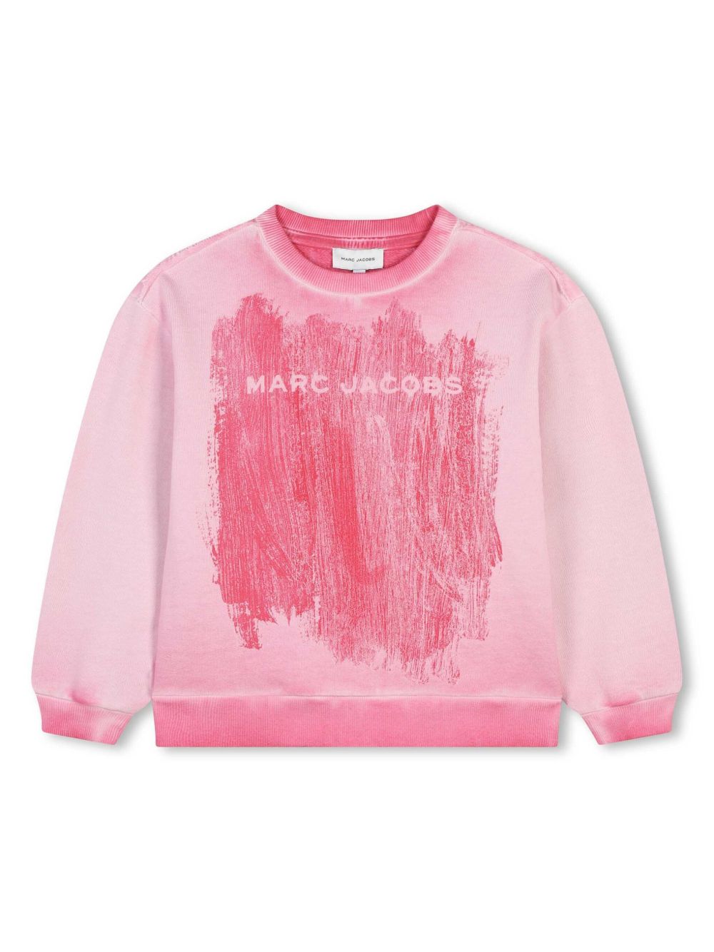 Marc Jacobs Kids logo印花卫衣 - 粉色