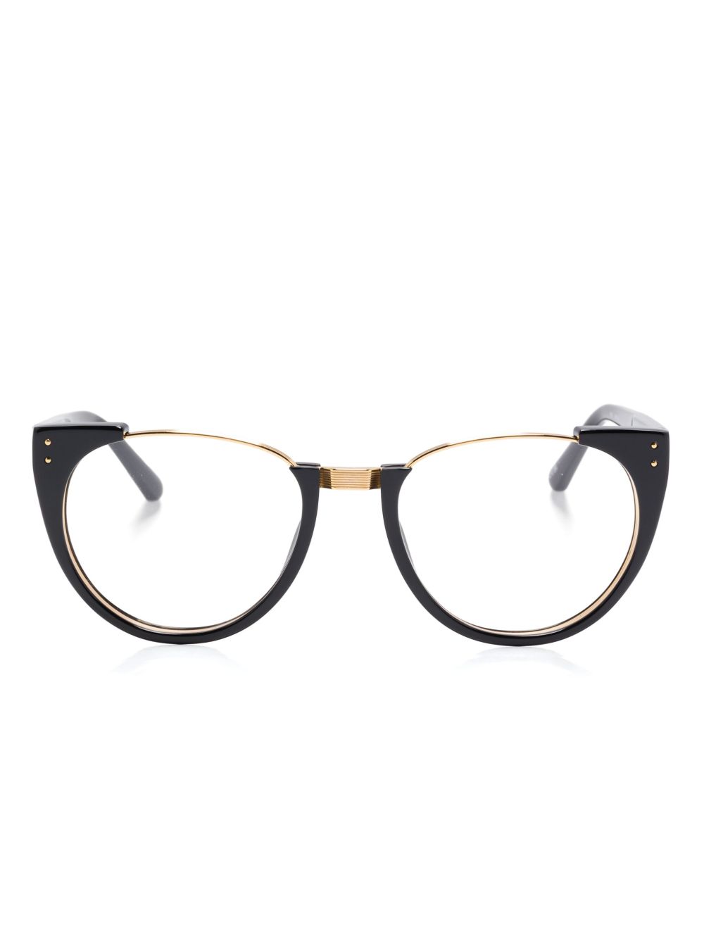 Linda Farrow Iris 眼镜 - 黑色