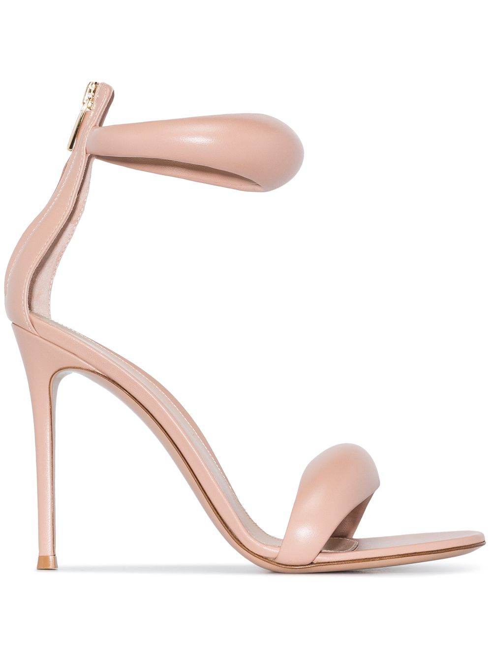 Gianvito Rossi Bijoux 高跟皮质凉鞋 - 粉色