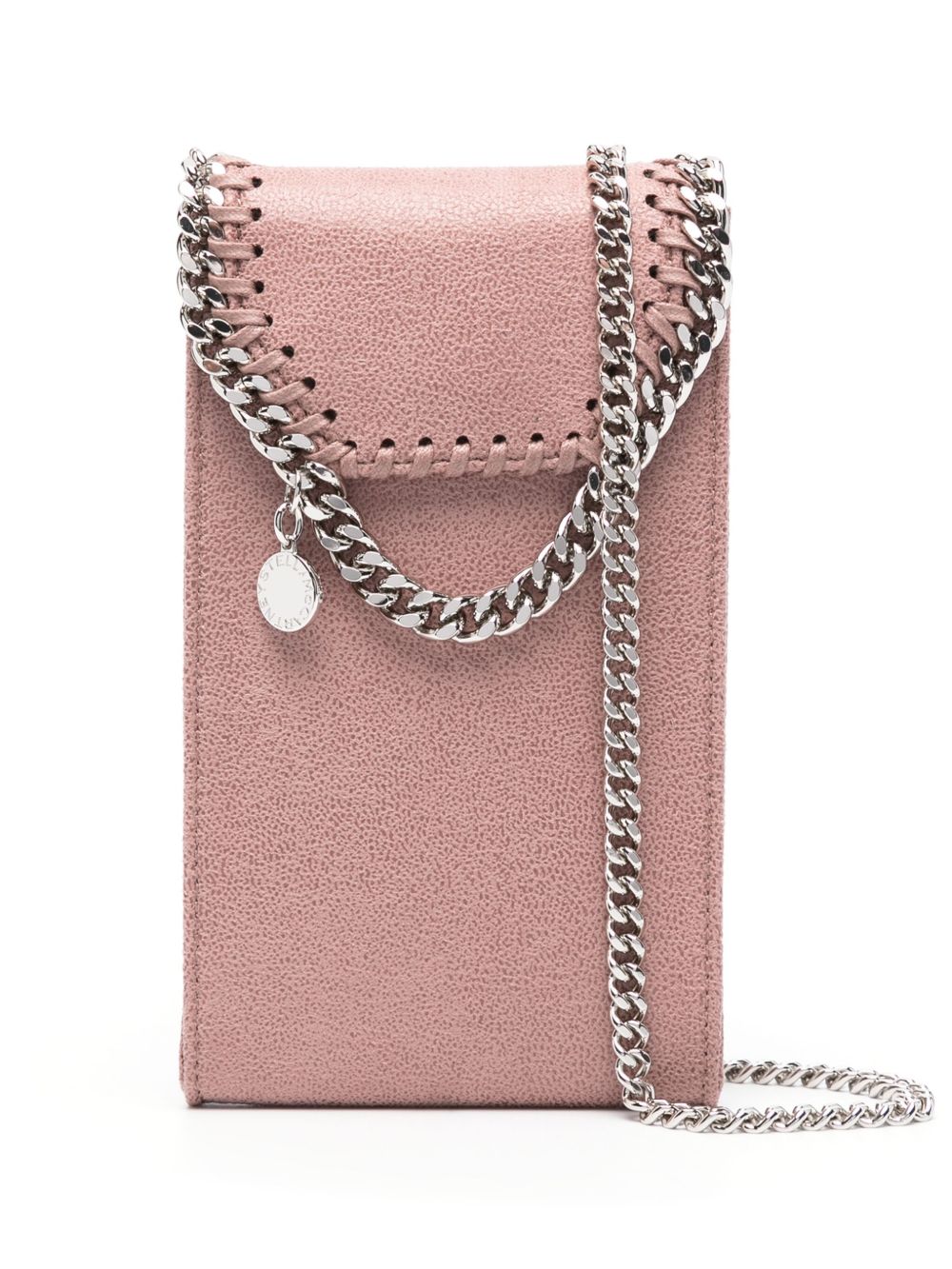 Stella McCartney Falabella 链式手机小袋 - 粉色