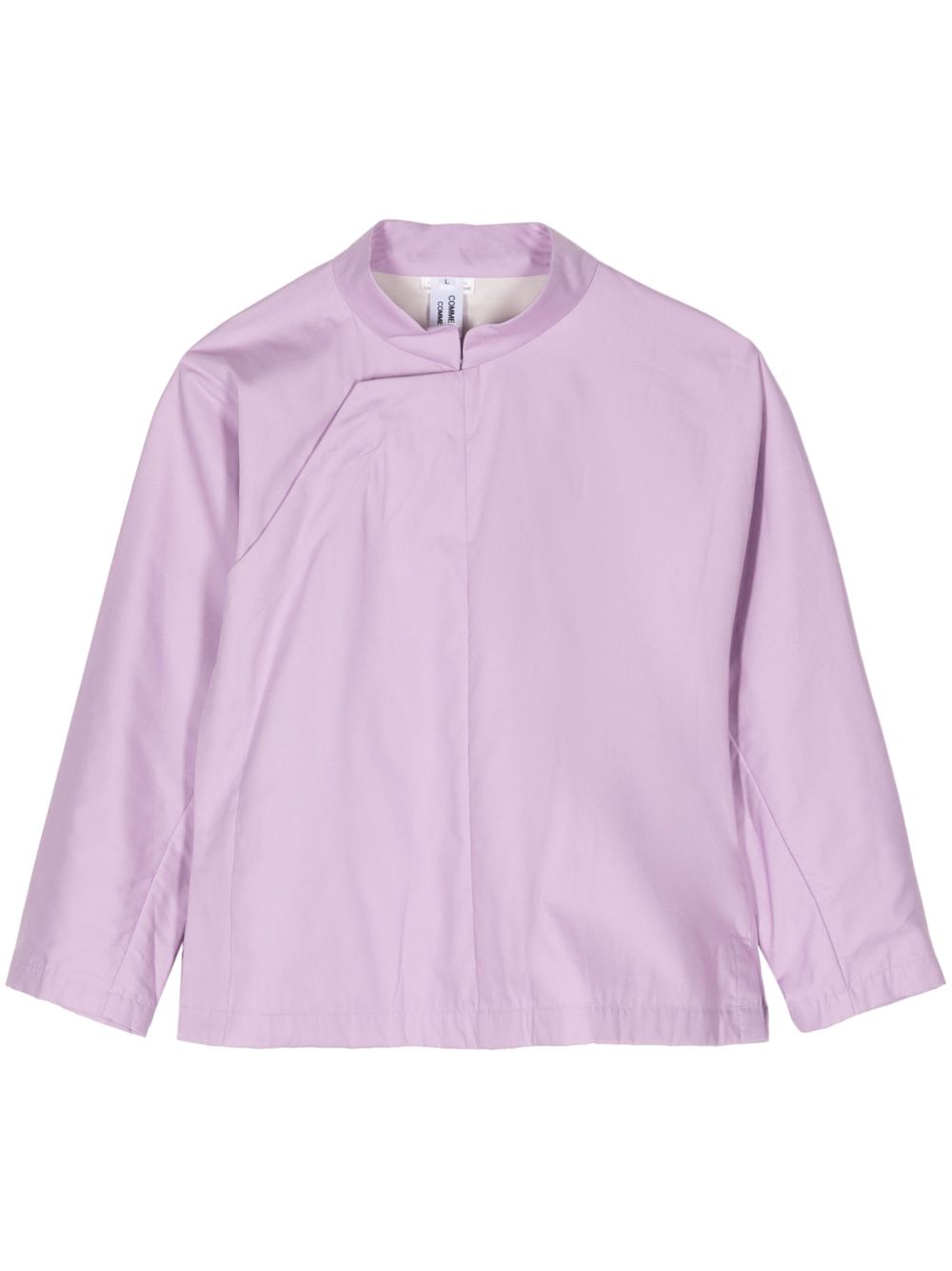 Comme Des Garçons Comme Des Garçons 长袖衬衫式夹克 - 紫色