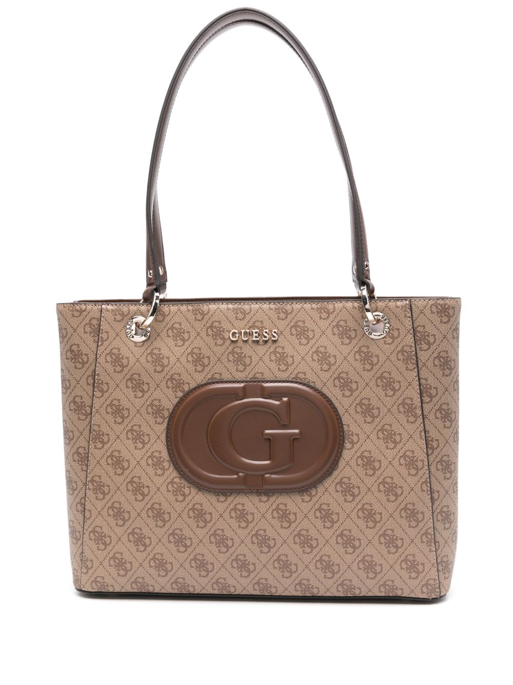 GUESS USA Eco Mietta 手提包 - 褐色