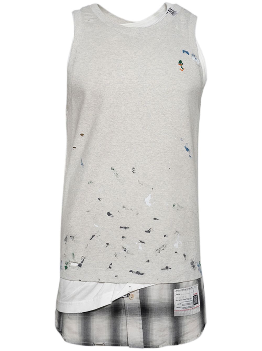 Maison MIHARA YASUHIRO Triple Layered 上衣 - 白色