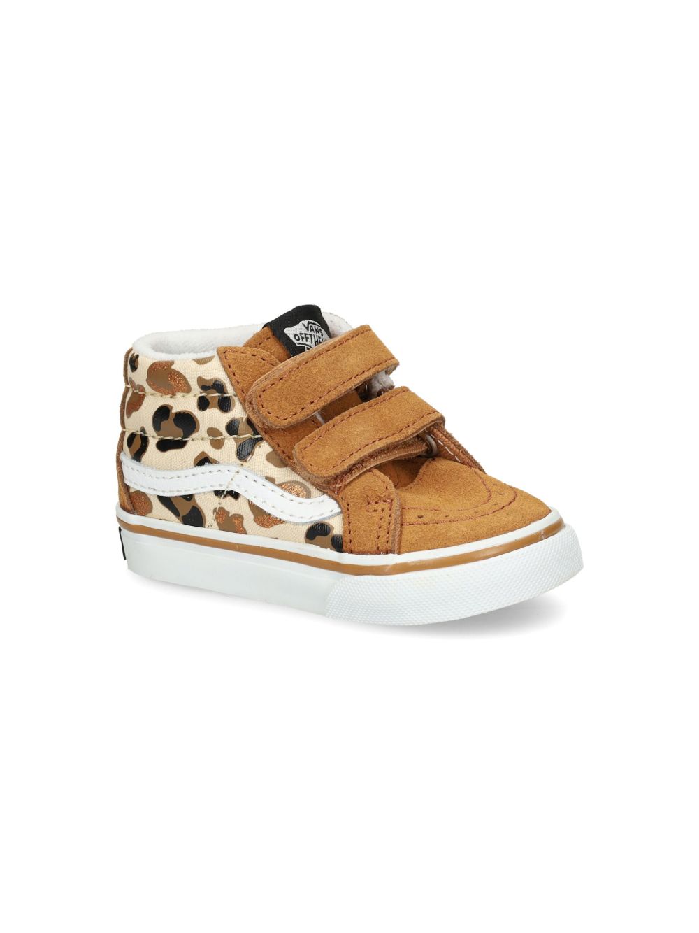 Vans Kids Sk8-Mid Reissue 高帮运动鞋 - 褐色