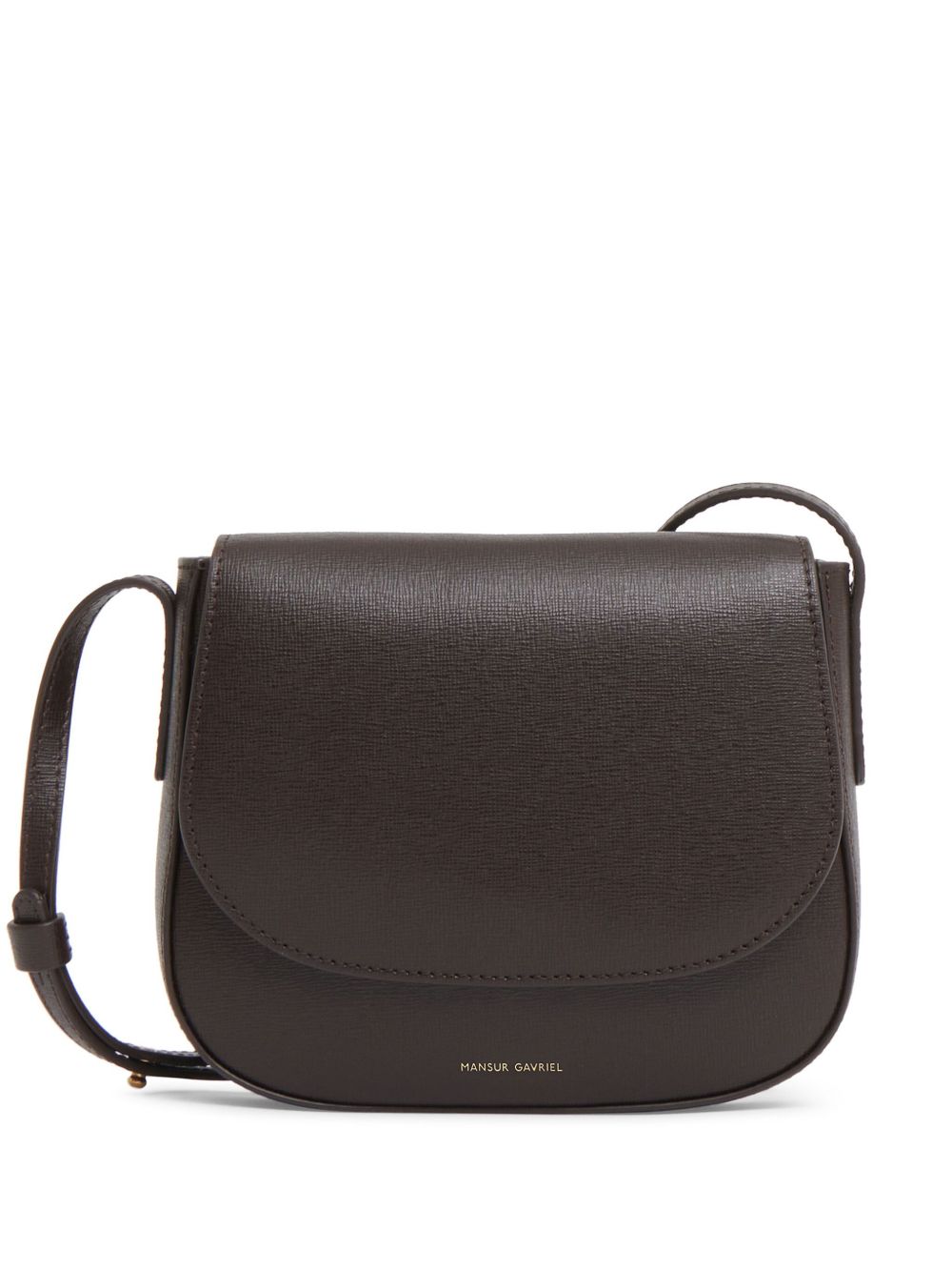 Mansur Gavriel Classic 迷你斜挎包 - 褐色