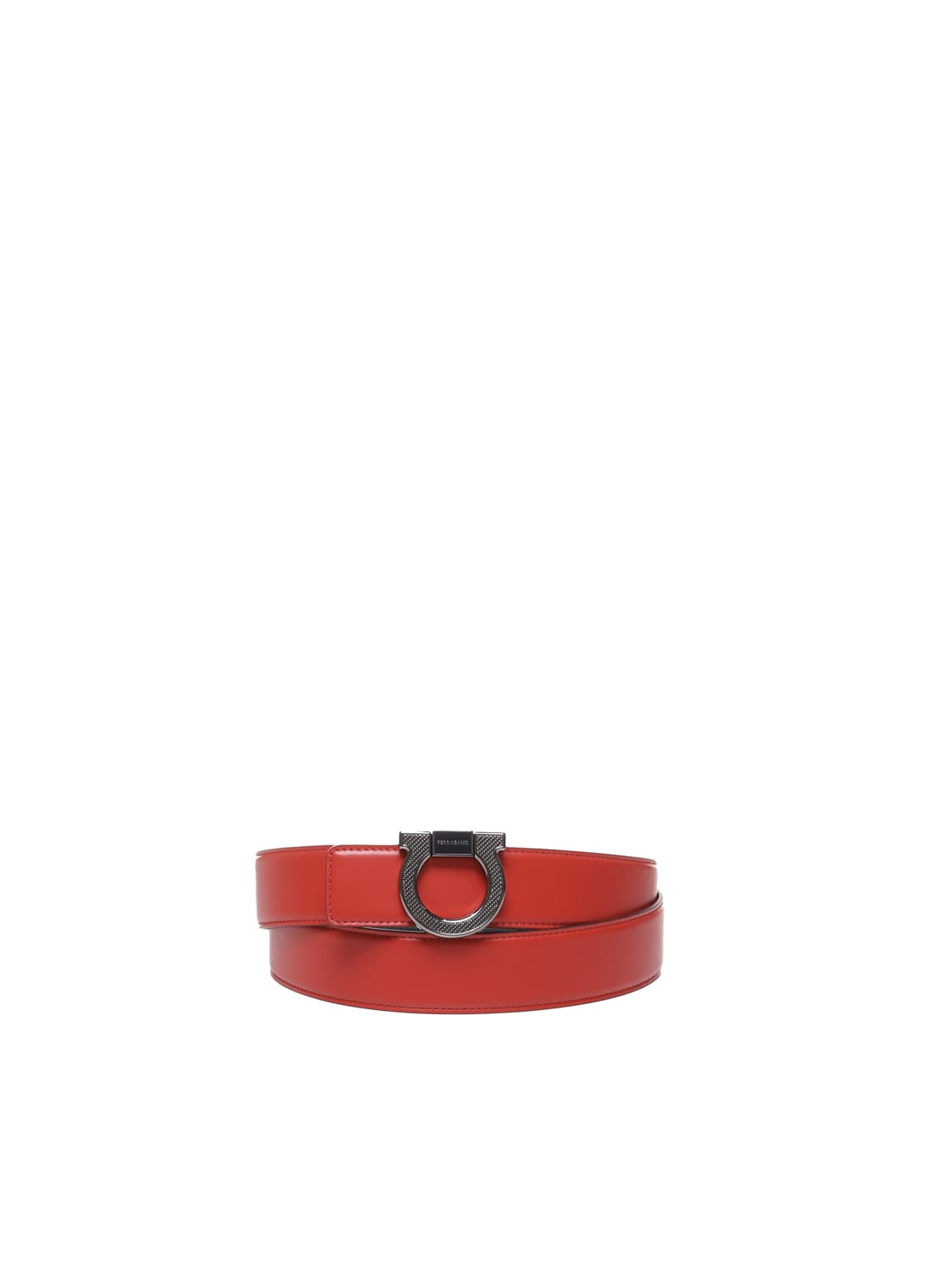 Ferragamo Gancini 小牛皮腰带