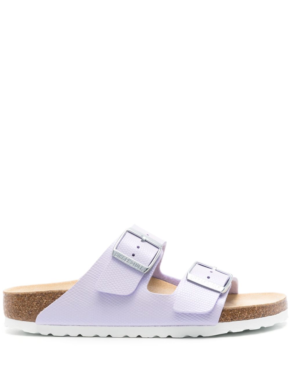 Birkenstock Arizona logo扣环拖鞋 - 紫色