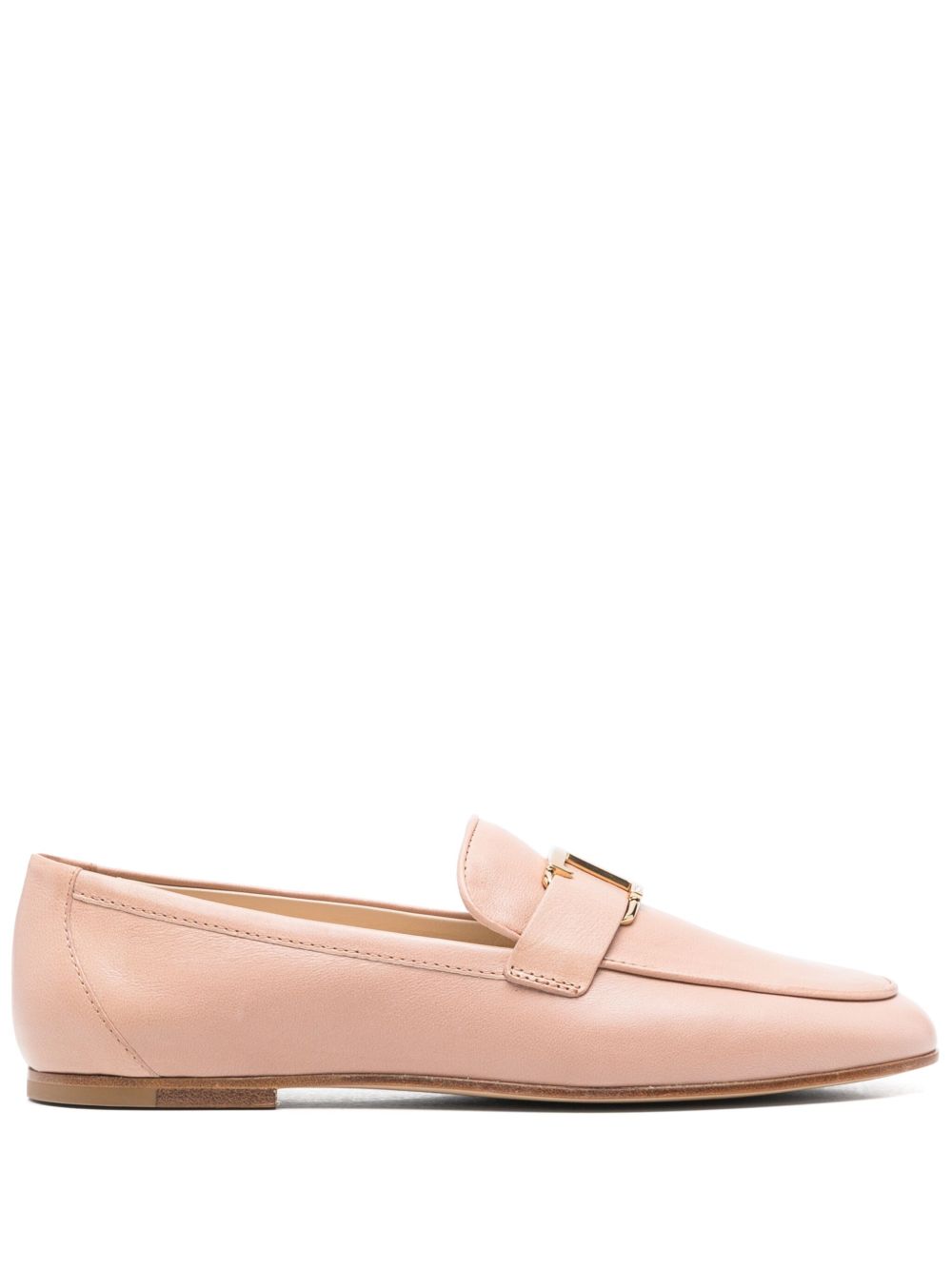 Tod's leather loafers - 中性色
