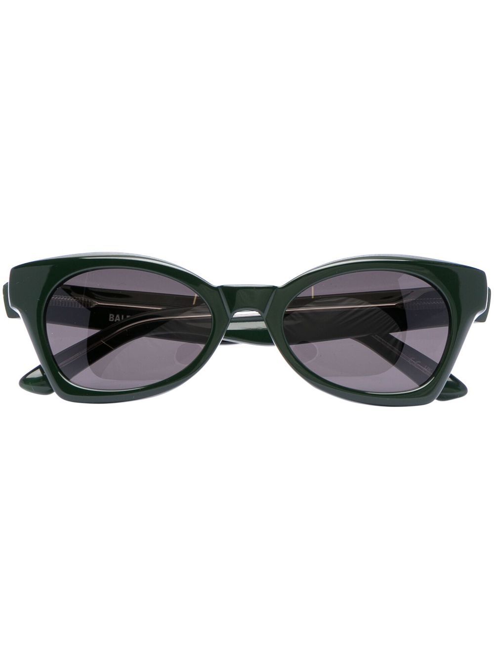 Balenciaga Eyewear 方框太阳眼镜 - 绿色