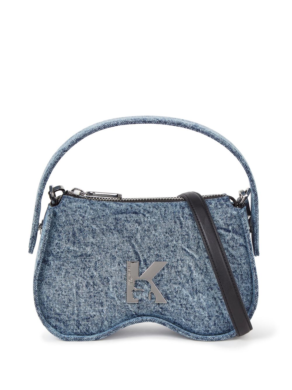 Karl Lagerfeld Jeans 牛仔托特包 - 蓝色