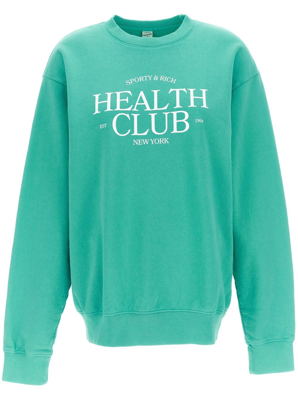Sporty & Rich Health Club 卫衣 - 绿色