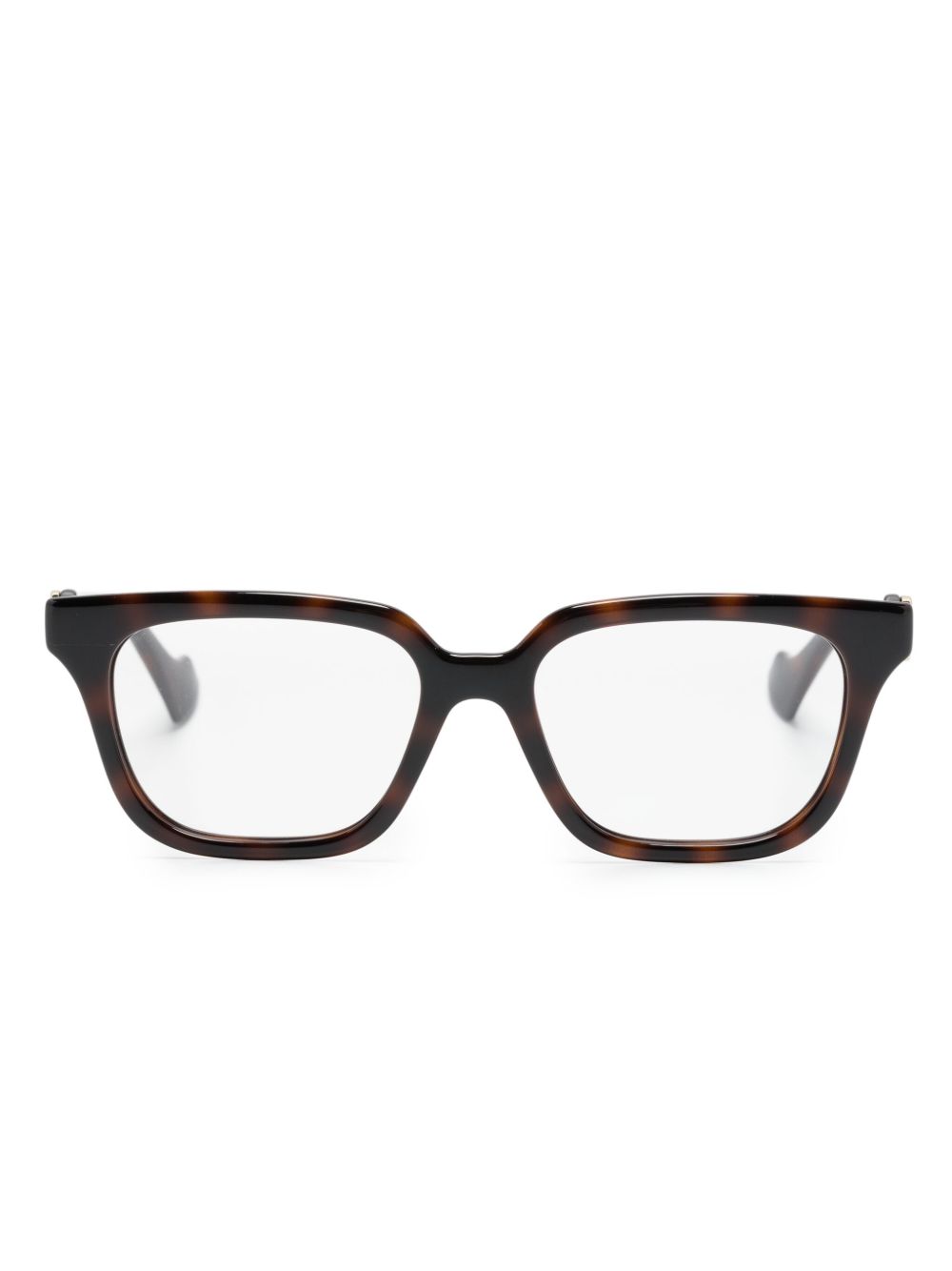 Gucci Eyewear GG1536O 方框眼镜 - 褐色
