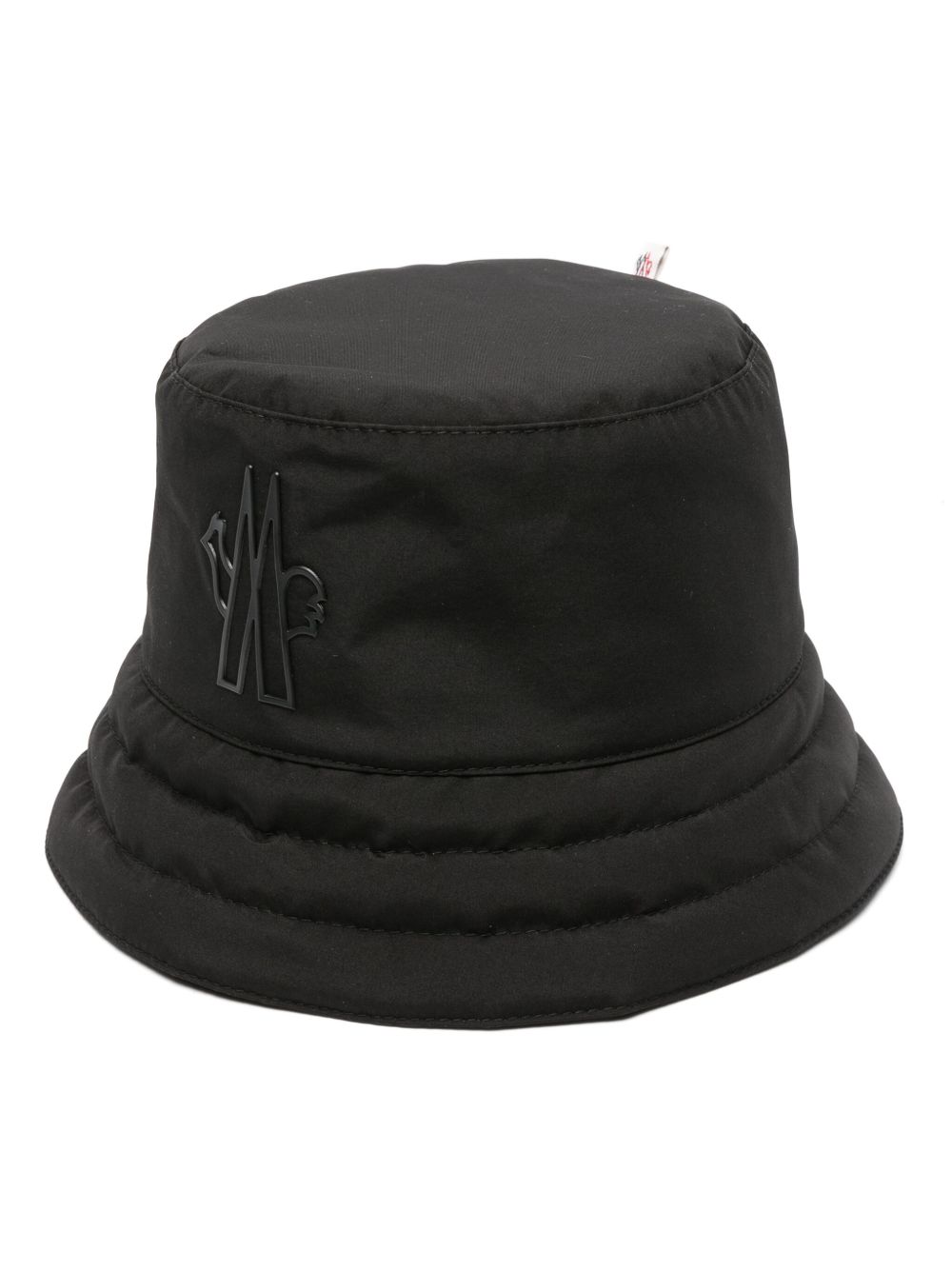 Moncler Grenoble Gore-Tex 标贴渔夫帽 - 黑色