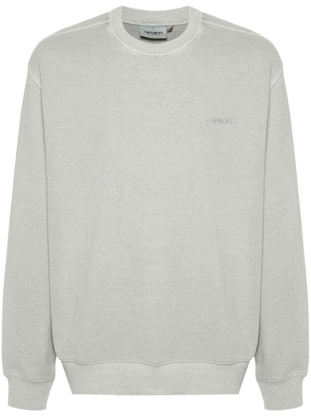 Carhartt WIP Duster Script logo刺绣卫衣 - 灰色