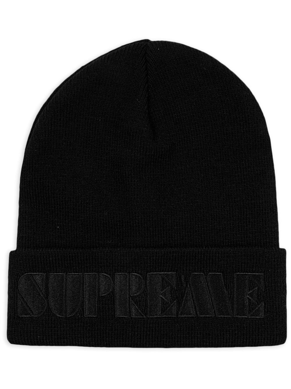 Supreme Stencil 套头帽 - 黑色