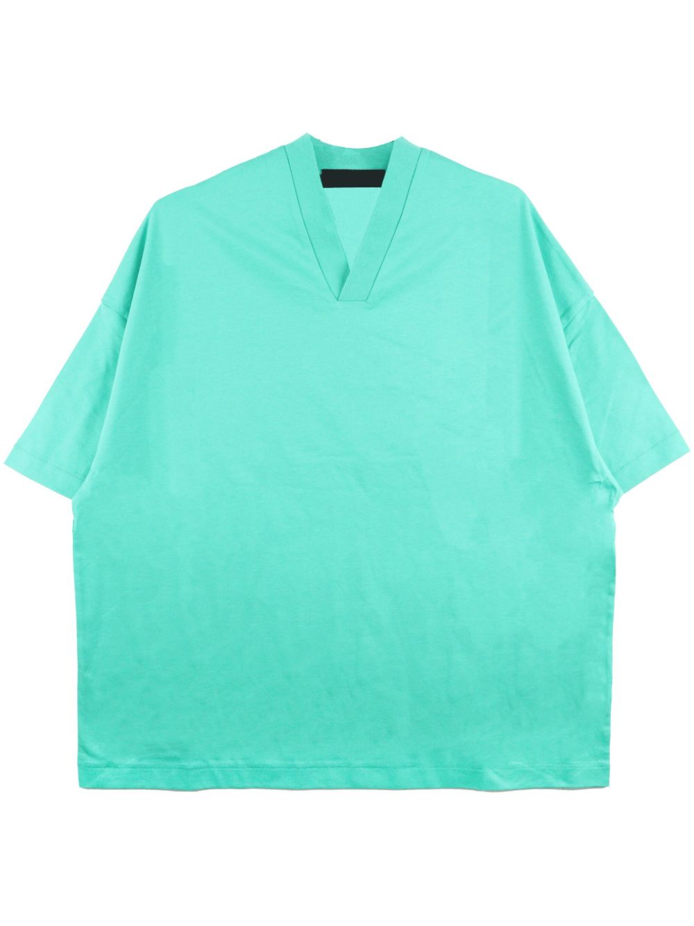 FEAR OF GOD ESSENTIALS logo植绒棉T恤 - 绿色