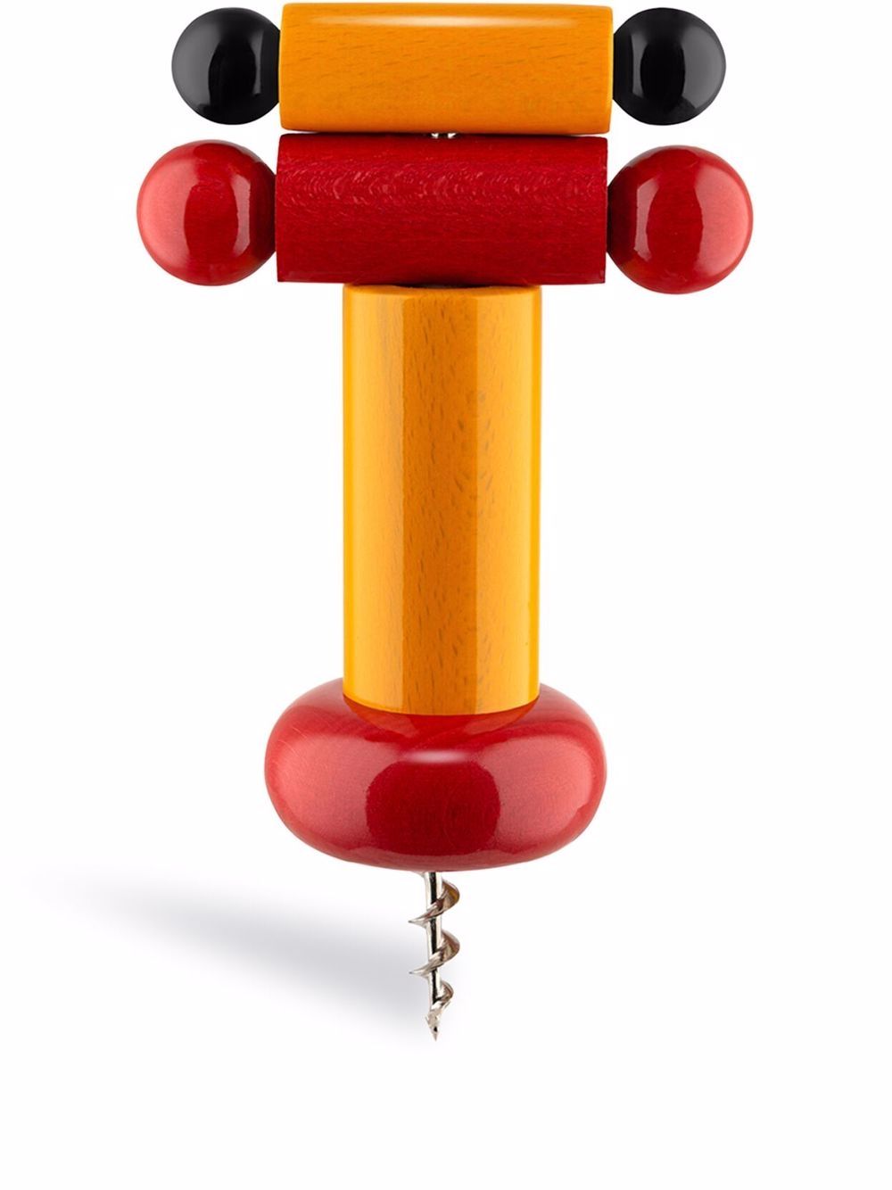 Alessi Sottsass 100 Values Collection 开瓶器 - 黄色
