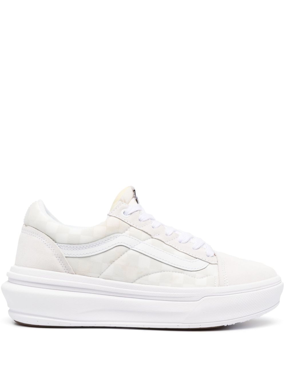 Vans 平底橡胶鞋底运动鞋 - 白色