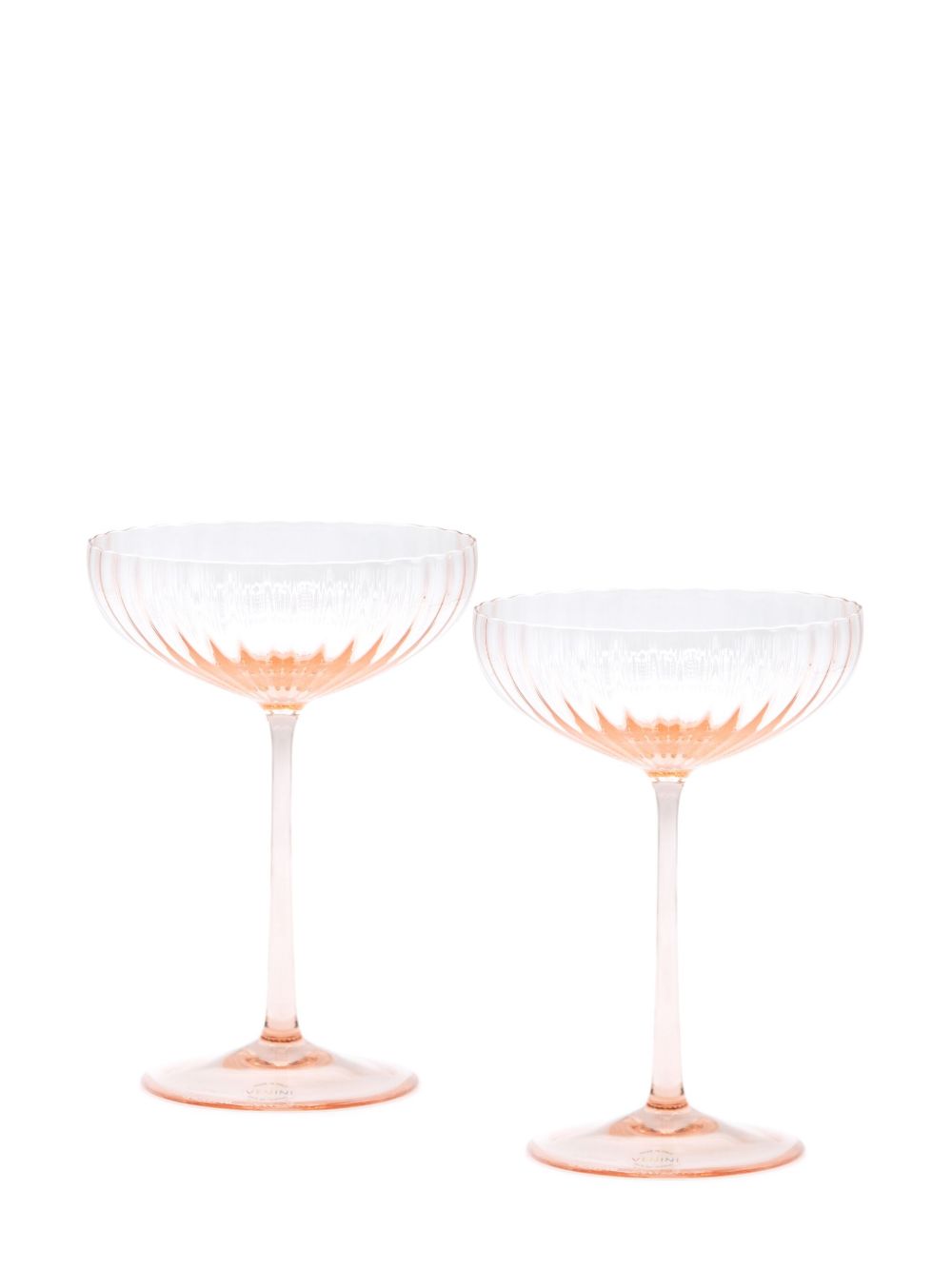 Venini Bollicine champagne glasses (set of two) - 粉色