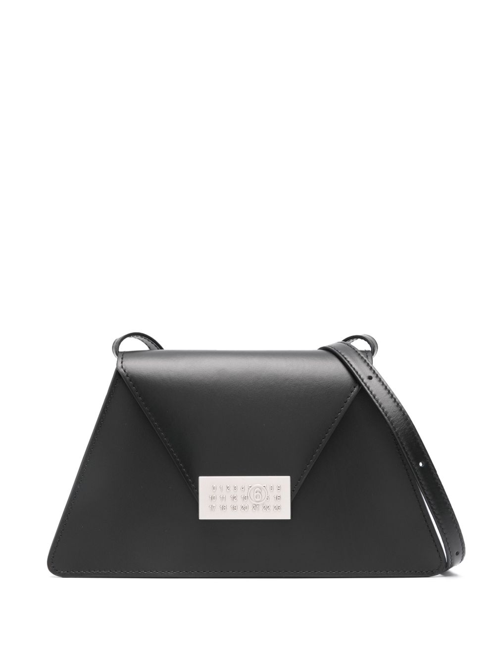 MM6 Maison Margiela Numeric 中号斜挎包 - 黑色