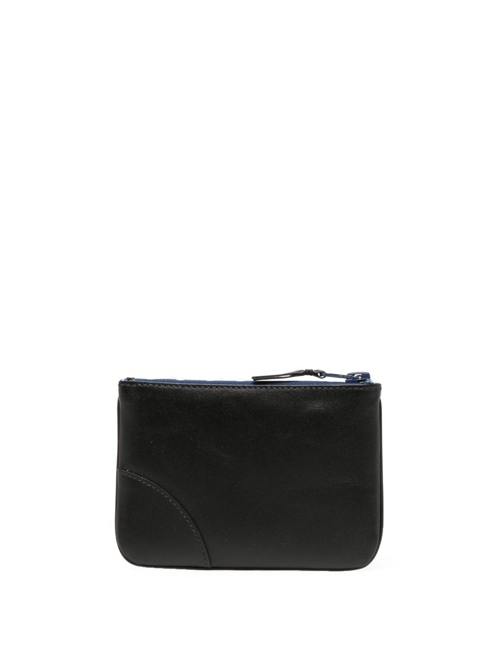 Comme Des Garçons Wallet logo印花波点饰带钱包 - 黑色