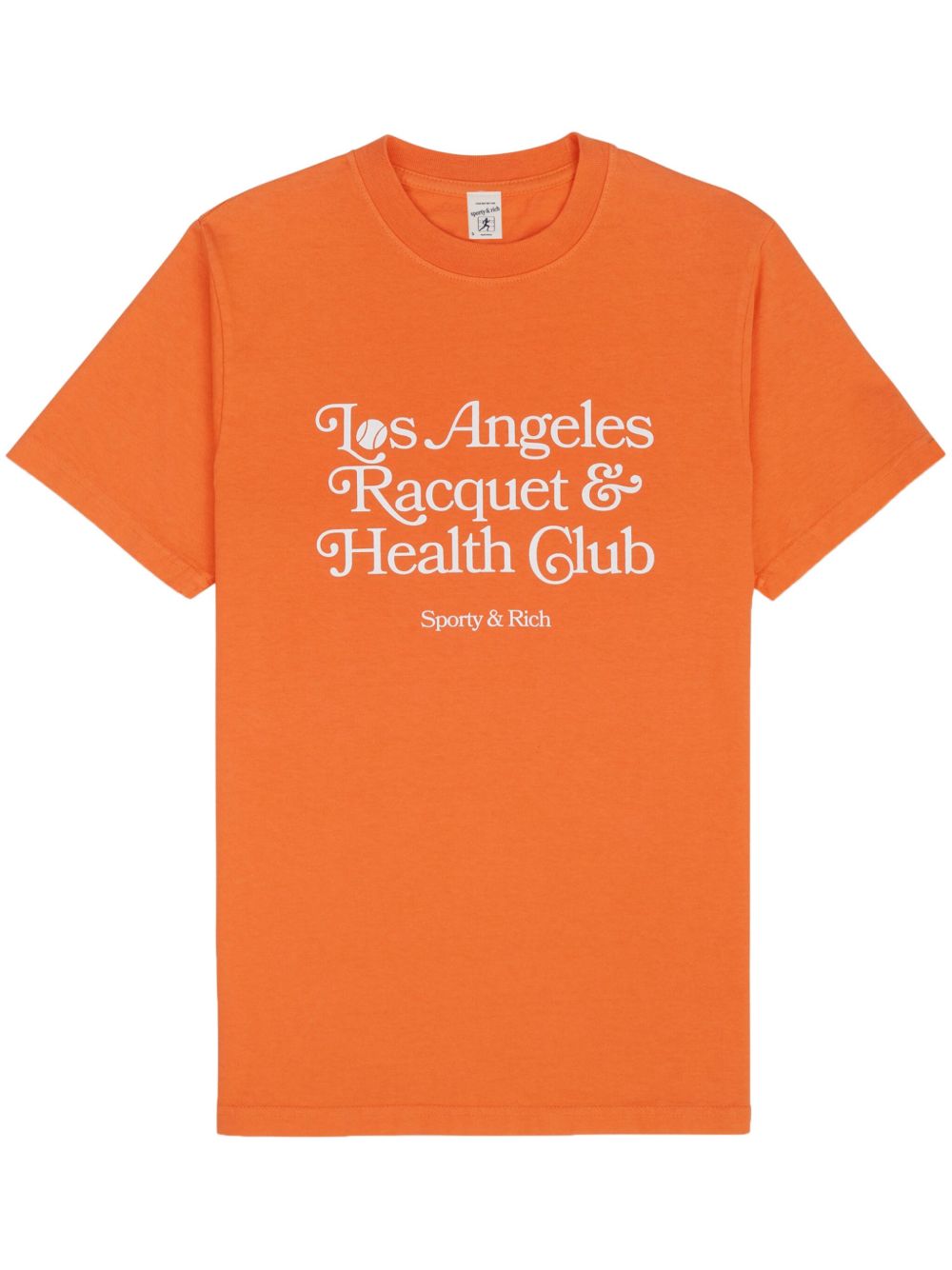 Sporty & Rich LA Racquet Club T恤 - 橘色