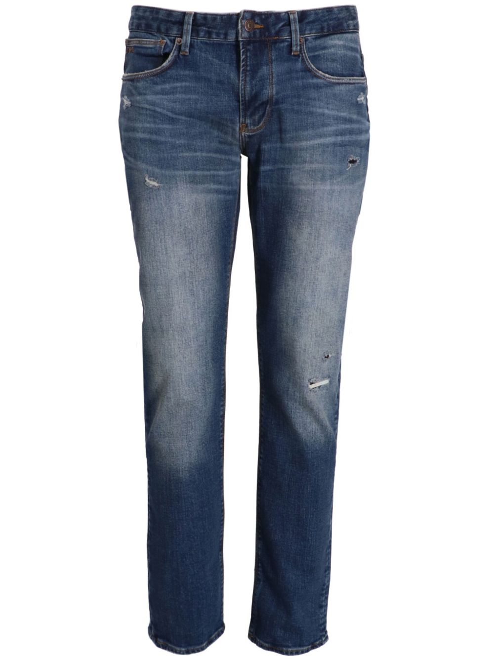 Emporio Armani J06 修身牛仔裤 - 蓝色