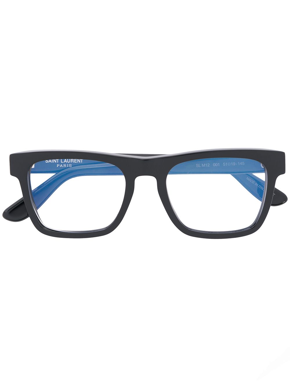 Saint Laurent Eyewear 方框眼镜 - 黑色