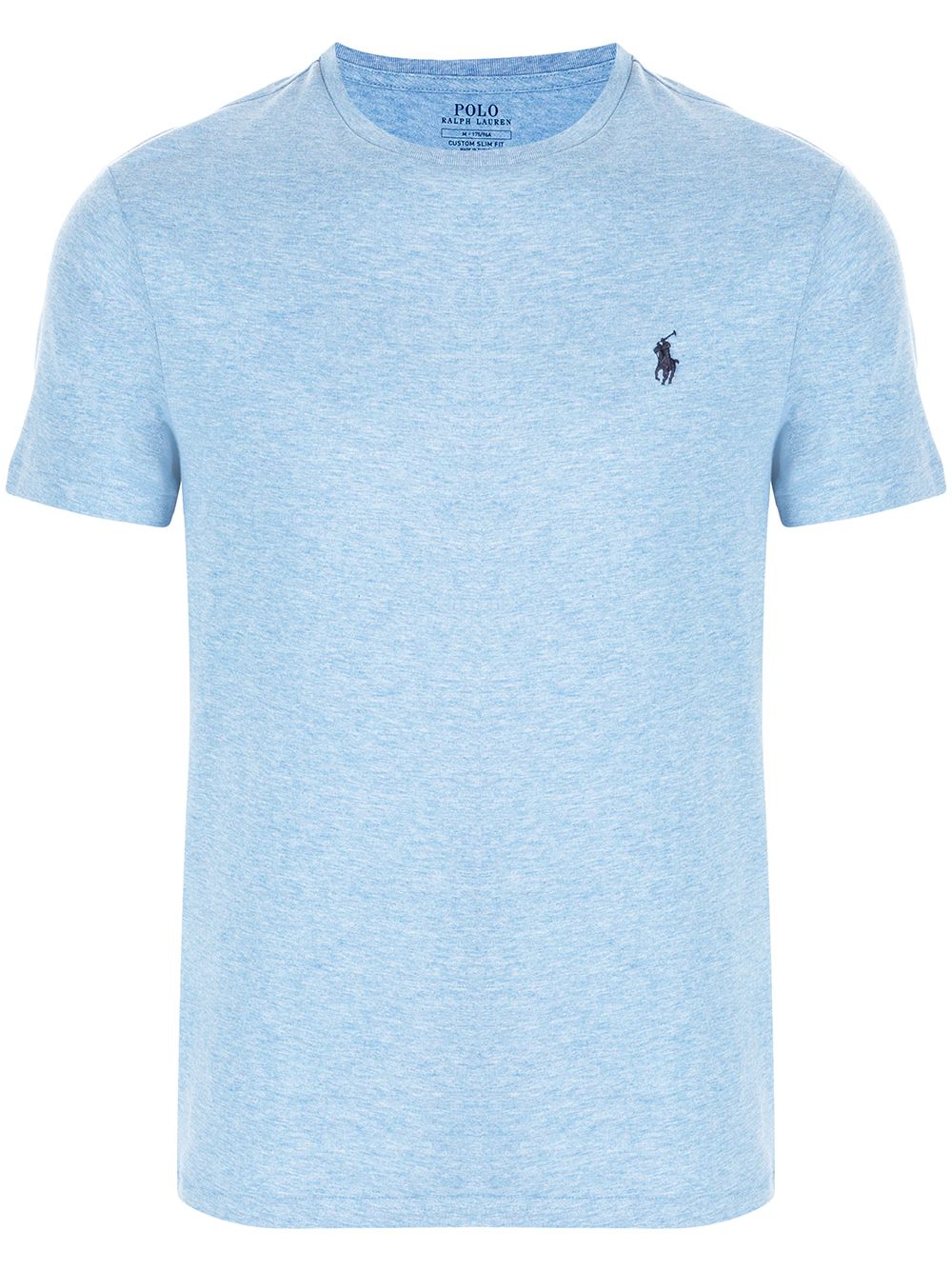 Polo Ralph Lauren logo刺绣T恤 - 蓝色
