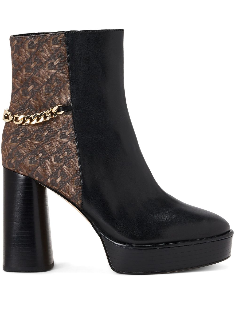 Michael Kors Carlisle 高跟及踝靴（11厘米） - 黑色