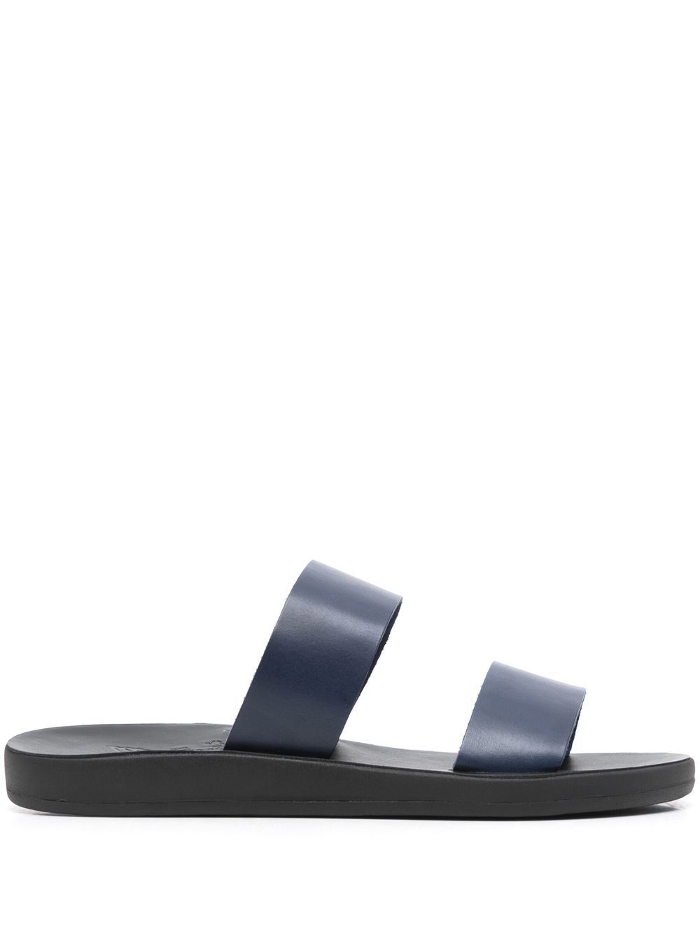 Ancient Greek Sandals Ulysses Comfort 皮质凉鞋 - 蓝色