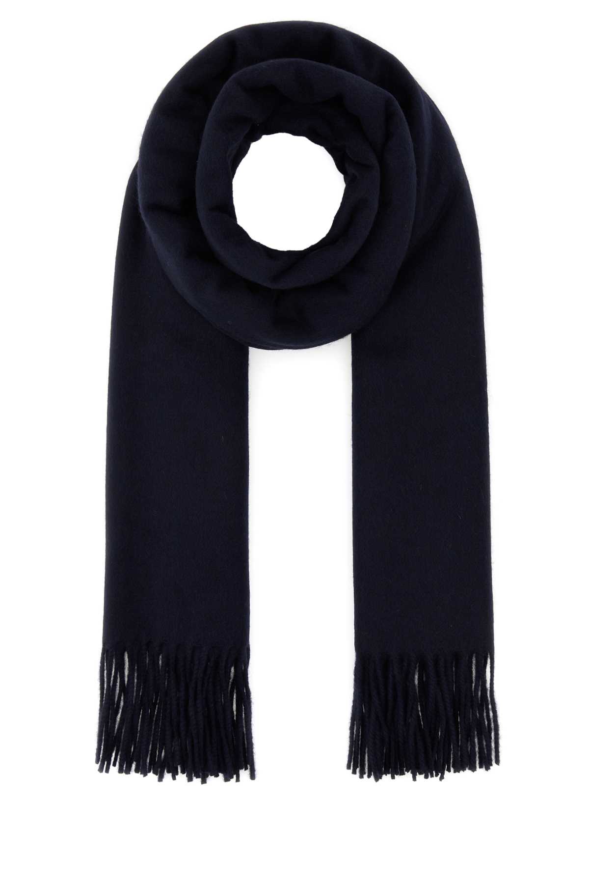 Johnstons of Elgin Midnight Blue Cashmere Scarf