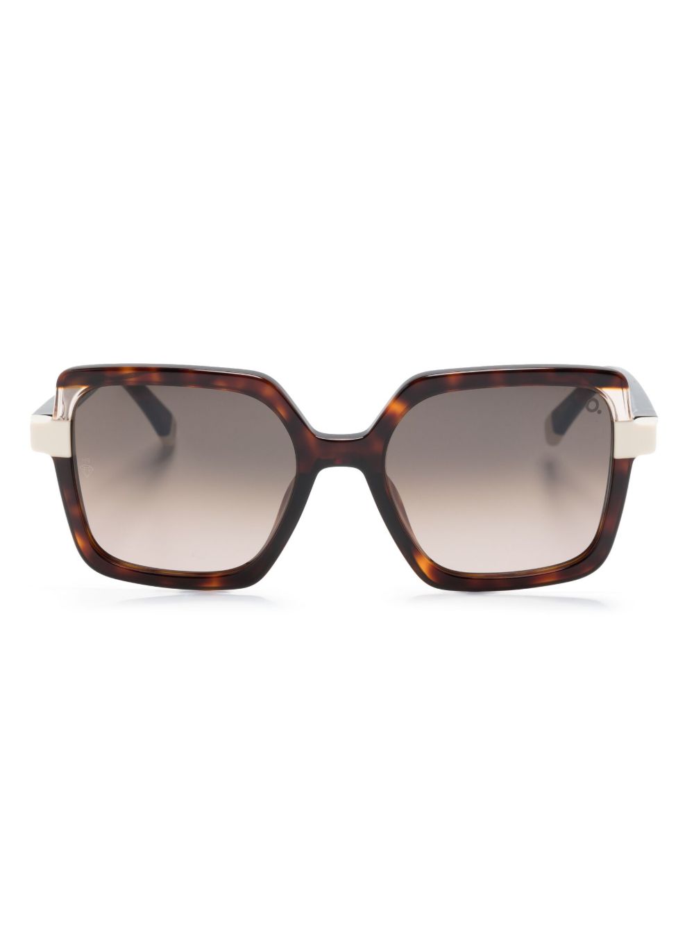 Etnia Barcelona Sarria 方框太阳眼镜 - 褐色