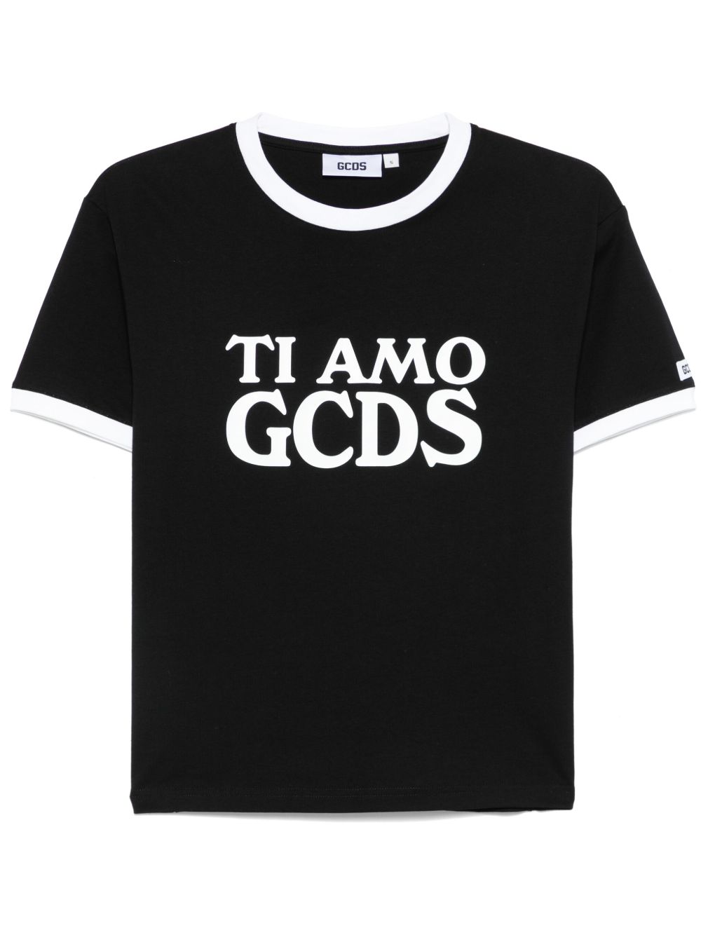 GCDS Ti Amo GCDS T恤 - 黑色