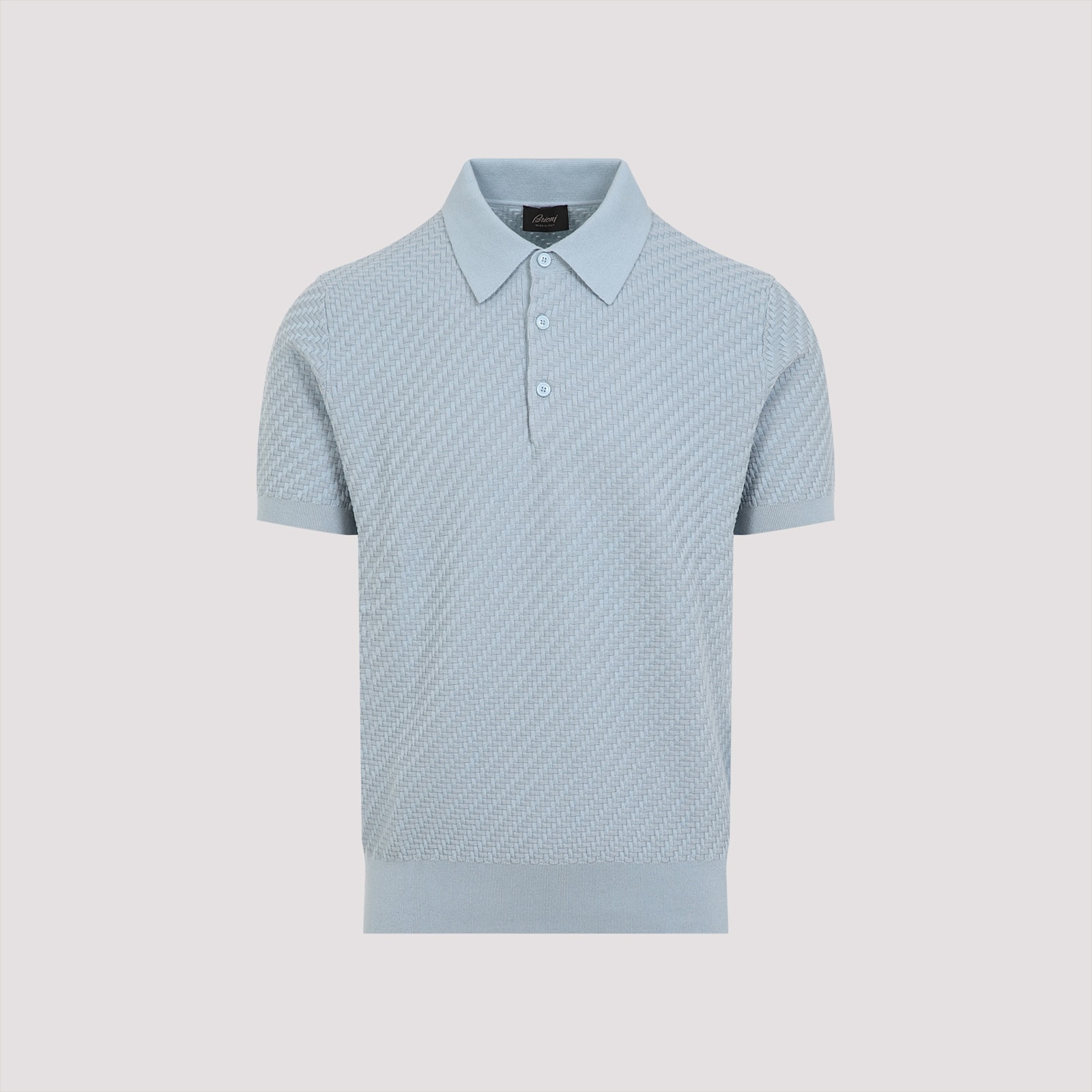 Brioni 棉混蚕丝 Polo衫