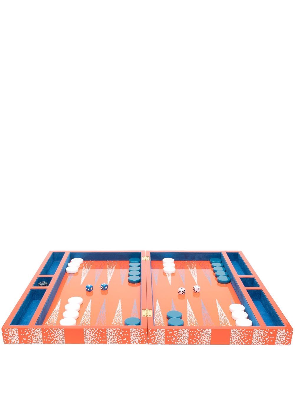 Jonathan Adler Vapor 双陆棋套装 - 橘色