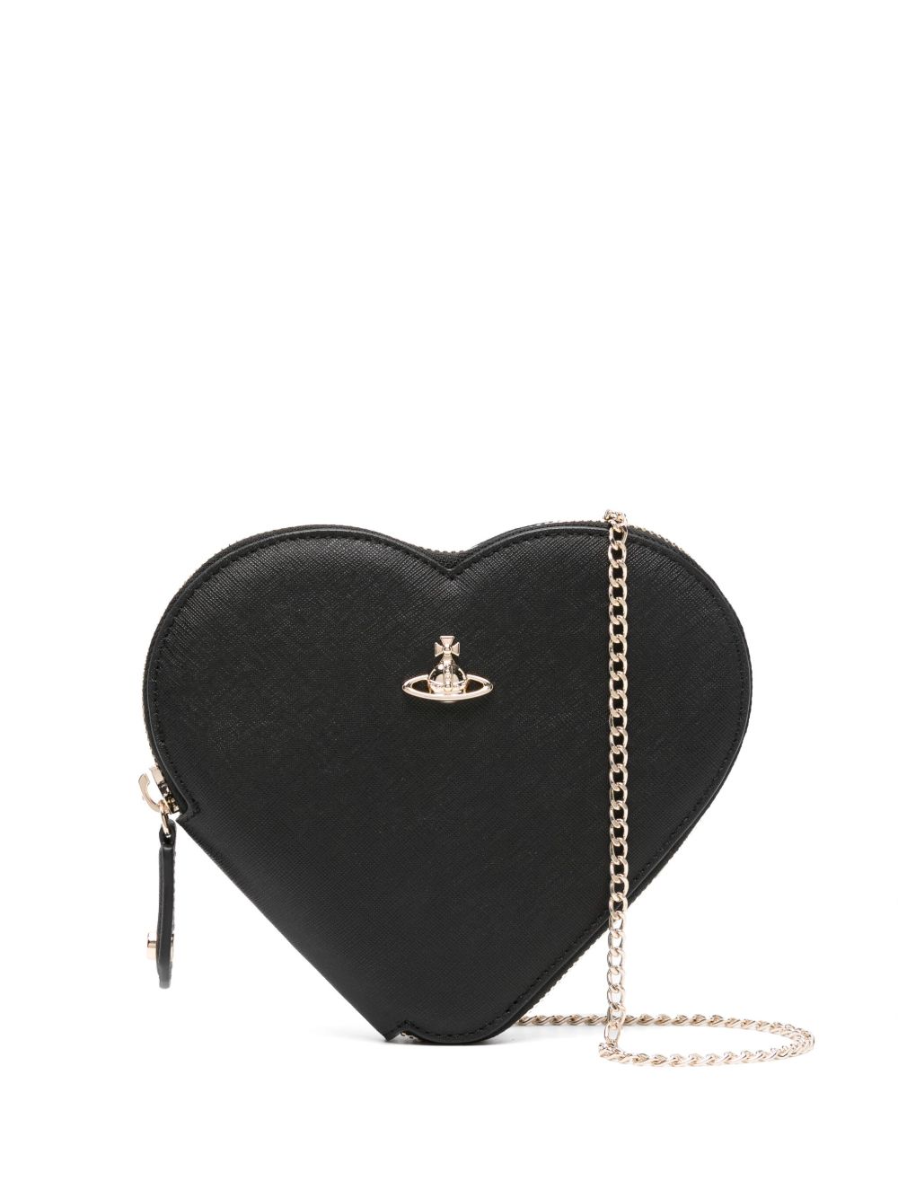 Vivienne Westwood Heart 斜挎包 - 黑色