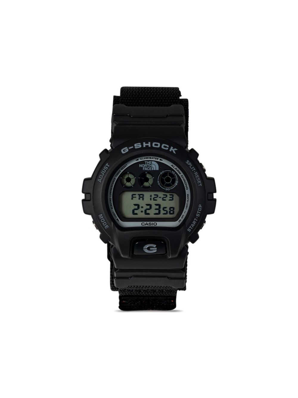 Supreme x TNF x G-Shock DW-6900 腕表 - 黑色