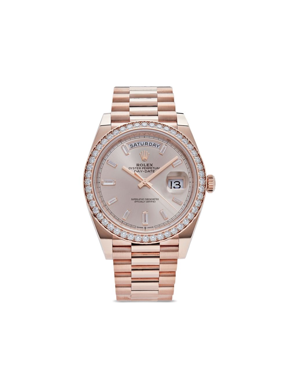 Rolex Day-Date 40毫米腕表（2023年典藏款，未经使用） - 粉色