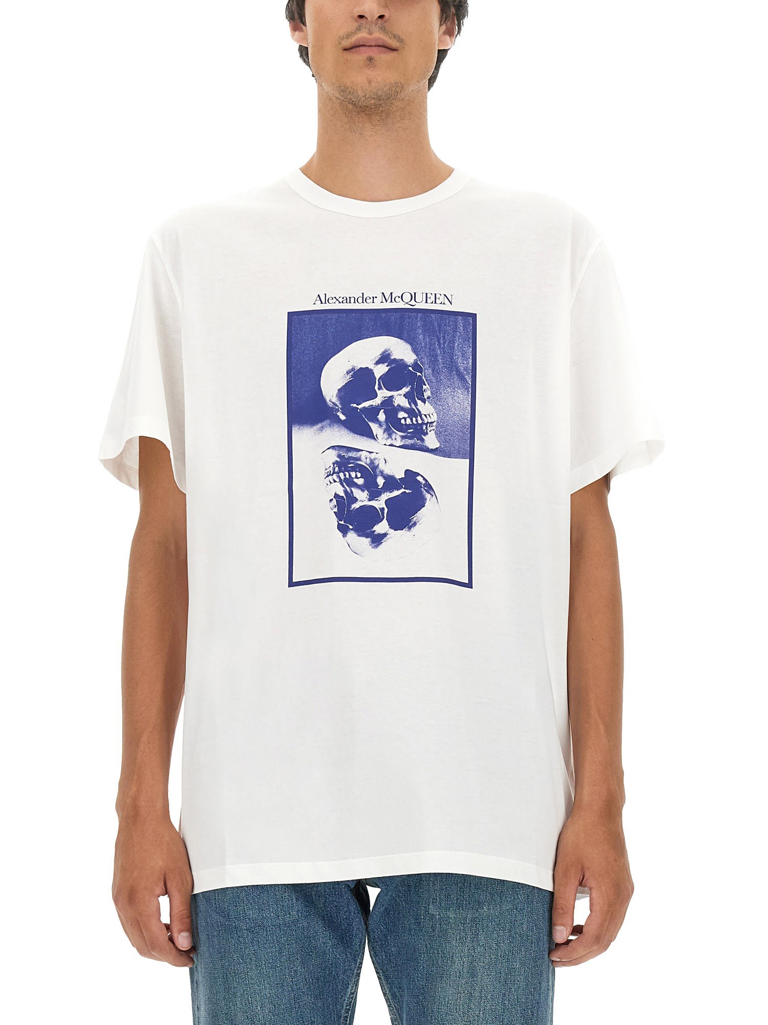 Alexander McQueen Logo Print T-shirt