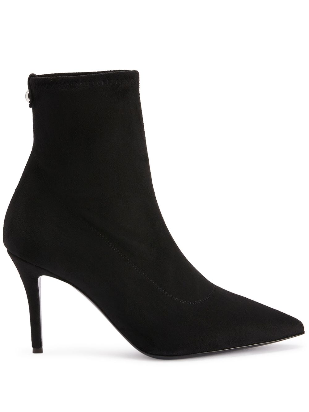 Giuseppe Zanotti Mirea 高跟及踝靴 - 黑色