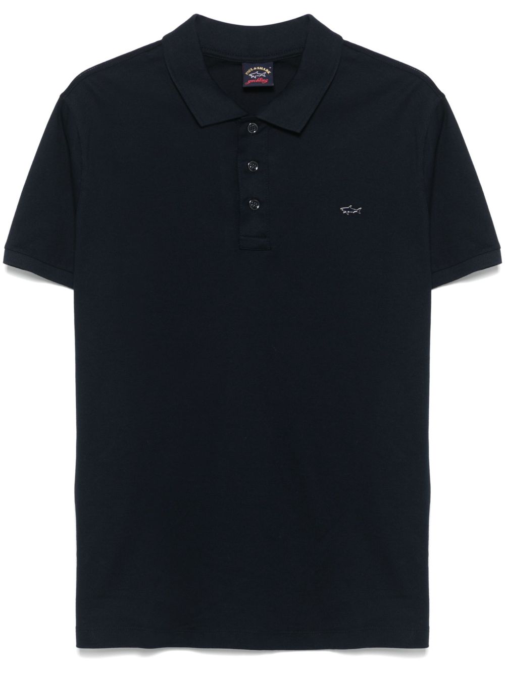 Paul & Shark logo标牌polo衫 - 蓝色