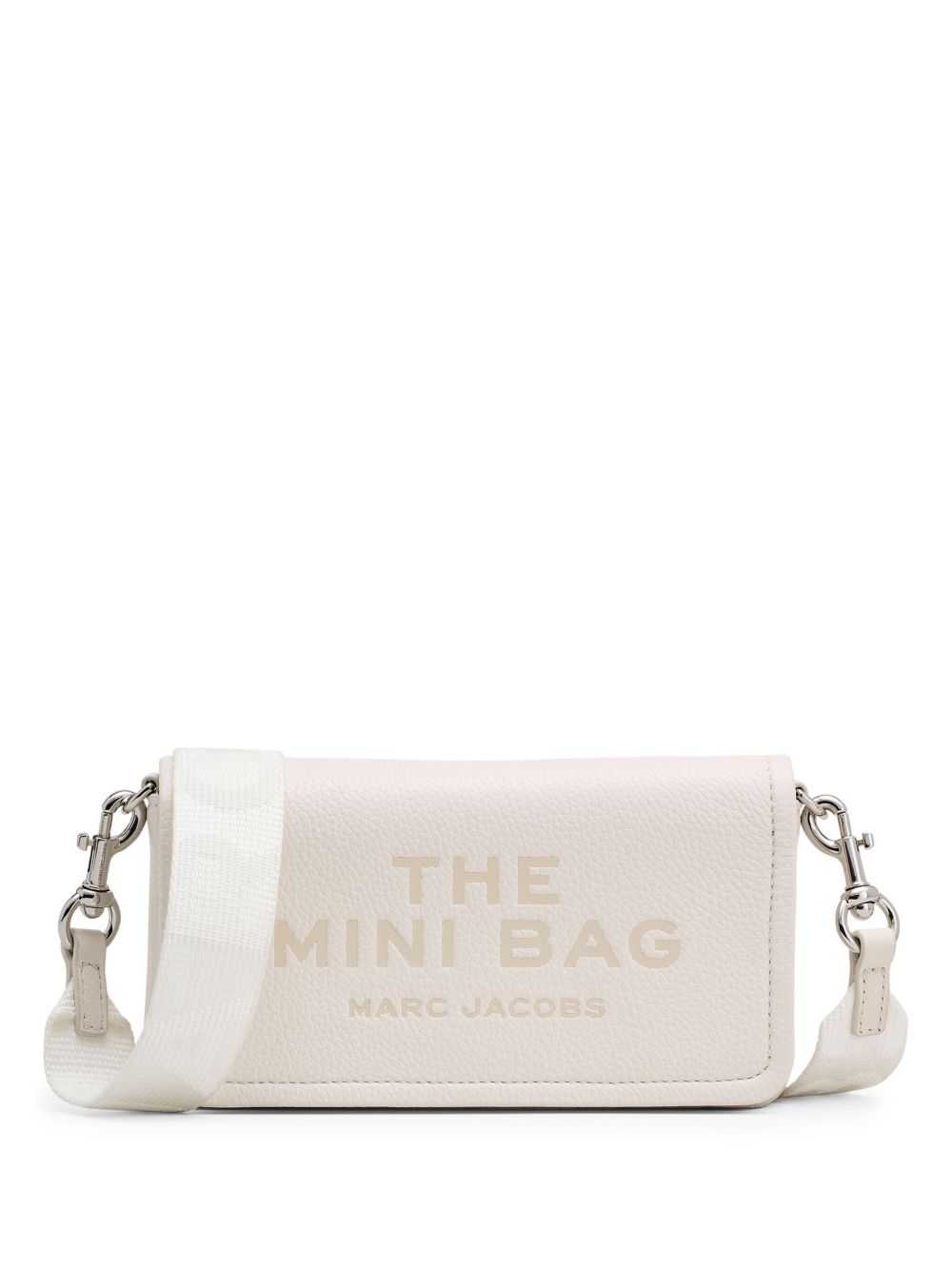 Marc Jacobs The Leather Mini 斜挎包 - 白色