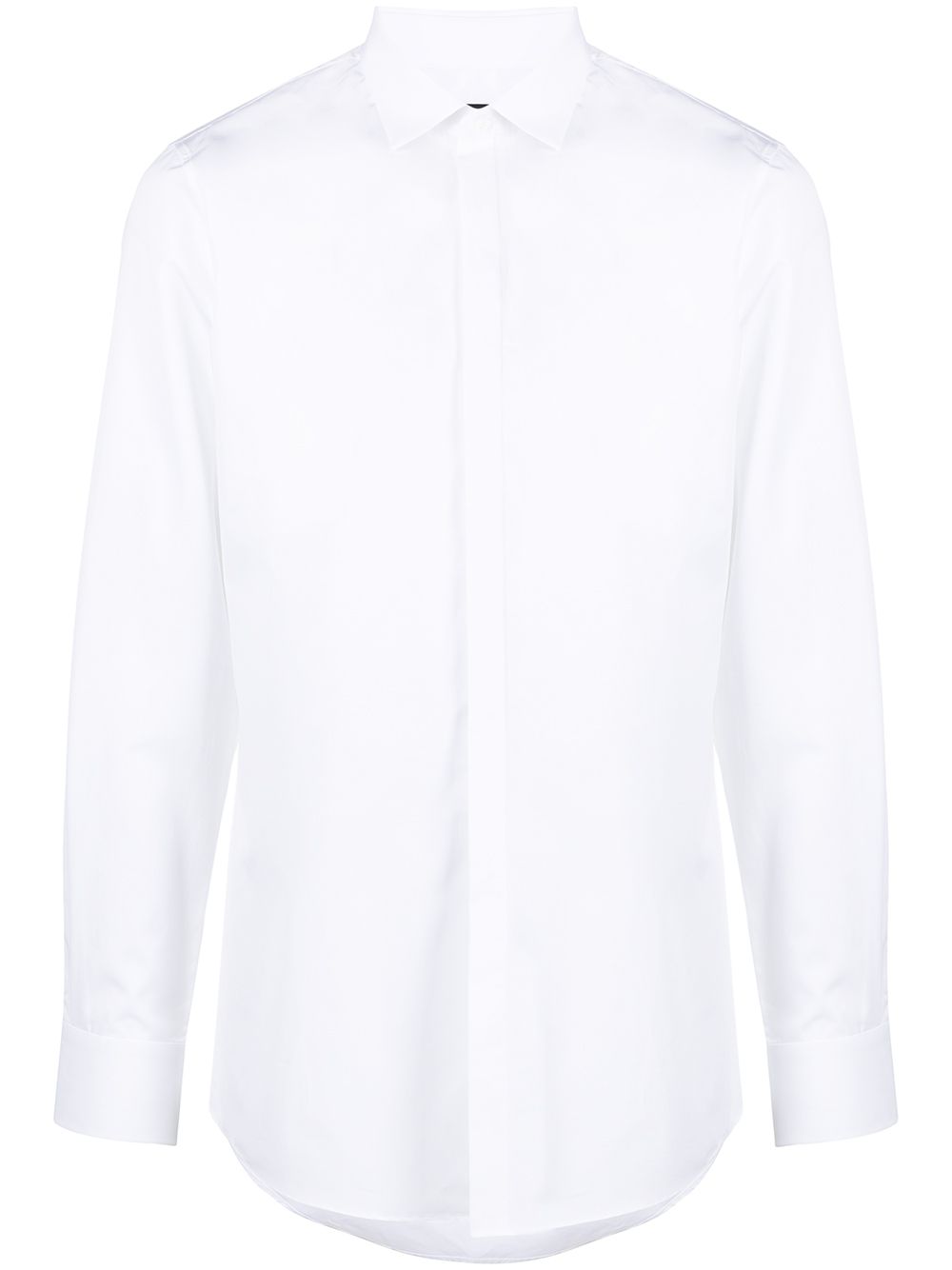 DSQUARED2 纯色衬衫 - 白色